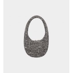 Swipe Bag - Tweed Black/White