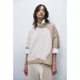 Cotton Sweater - Bicolor