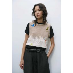 Cotton Embroidered Top - Multi