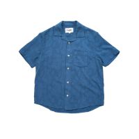 Floral Jacquard Shirt - Blue