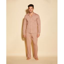 Bella Mens classic long sleeve top & pant pajama set