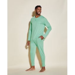 Bella Mens henley & jogger pajama set