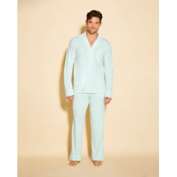 Bella Mens classic long sleeve top & pant pajama set