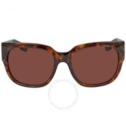 Waterwoman Copper Polarized Polycarbonate Cat Eye Ladies Sunglasses