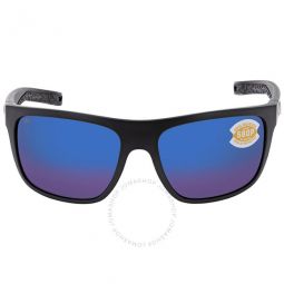 Broadbill Blue Mirror Polarized Polycarbonate Mens Sunglasses