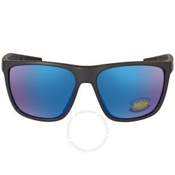 Ferg XL Blue Mirror Polarized Polycarbonate Mens Sunglasses