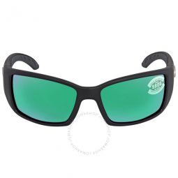 BLACKFIN Green Mirror Polarized Glass Mens Sunglasses