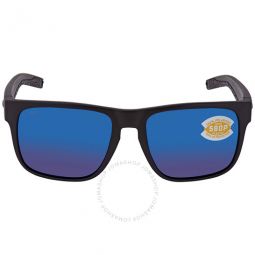 SPEARO Blue Mirror Polarized Polycarbonate Mens Sunglasses