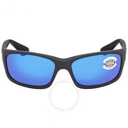 JOSE Blue Mirror Polairzed Glass Mens Sunglasses JO 98 OBMGLP 62