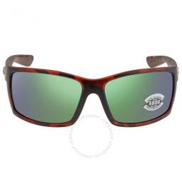 REEFTON Green Mirror Polarized Glass Mens Sunglasses RFT 66 OGMGLP 64