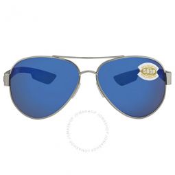 SOUTH POINT Blue Mirror Polarized Polycarbonate Unisex Sunglasses SO 21 OBMP 59
