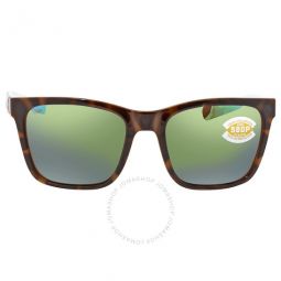 PANGA Green Mirror Polarized Polycarbonate Ladies Sunglasses PAG 255 OGMP 56