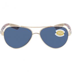 LORETO Grey Polarized Polycarbonate Ladies Sunglasses