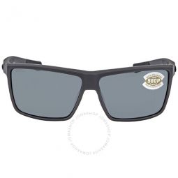 RINCONCITO Grey Polarized Polycarbonate Mens Sunglasses RIC 98 OGP 60