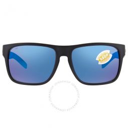 SPEARO XL Blue Mirror Polarized Polycarbonate Mens Sunglasses
