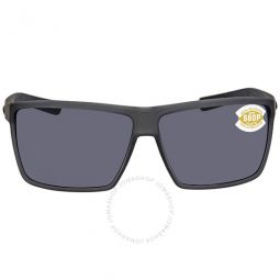 RINCON Grey Polarized Polycarbonate Mens Sunglasses RIN 156 OGP 63
