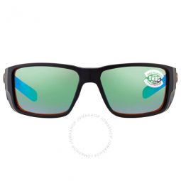 BLACKFIN PRO Green Mirror Polarized Glass Mens Sunglasses