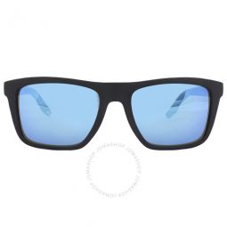 Mainsail Blue Mirror Polarized Glass Mens Sunglasses