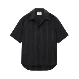 Pinstripes Poplin Shirt