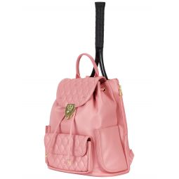 Court Couture Hampton Embroidered Backpack Dusty Rose