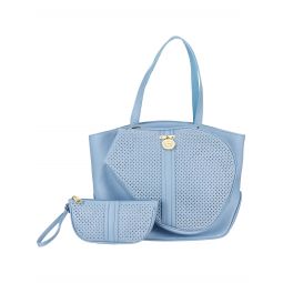 Court Couture Cassanova Perforated Bag French Blue