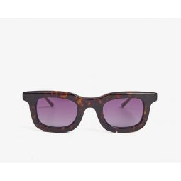 The Anti-Matter Sunglasses - Dark Tortoise Bio/Purple Gradient