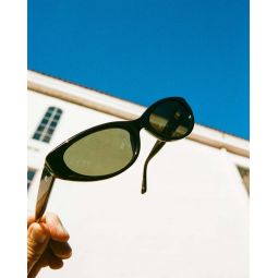 Petal Bomb sunglasses - Black Moondust