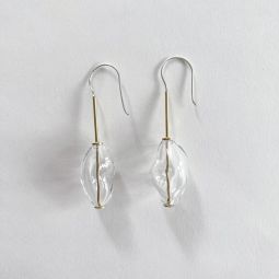 Oliva Earrings - Clear