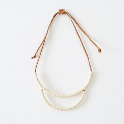 arc necklace - palm