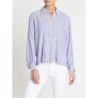 The Emmy Blouse - Summer Stripes