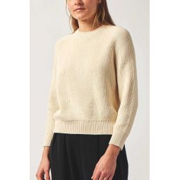 Chelsea Cotton Sweater - Off White
