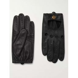 Silverstone Touchscreen Leather Driving Gloves