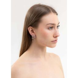 Outline Heart Earring - Silver