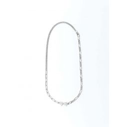 Biaobai Necklace - Silver/Rhinestone