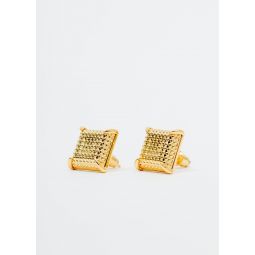 Square Earring - Gold
