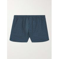 Plaza 21 Slim-Fit Printed Cotton Boxer Shorts