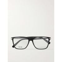 Blacksuit S18I Acetate and Silver-Tone Square-Frame Optical Glasses