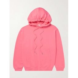 Haxel Gathered Cotton-Jersey Hoodie