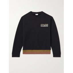 Haffel Logo-Print Cotton-Jersey Sweatshirt