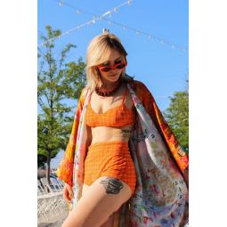 Reversible Robe - Multi