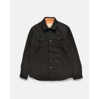 Crissman Wool Overshirt - Black