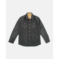 Crissman Wool Overshirt - Charcoal