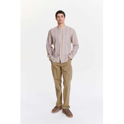 Zen Shirt - Striped Portuguese Linen