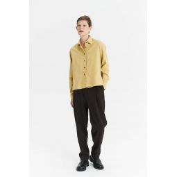 Portuguese Cotton Flannel Shirt - Finest Yellow/Beige
