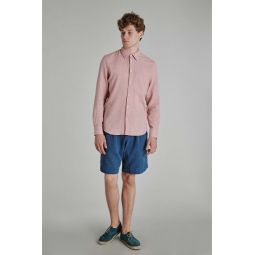 Feel Good in a Japanese Organic Cotton Shirt - Very Soft Pink
