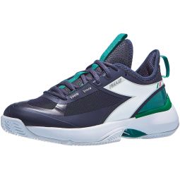 Diadora Speed Finale Clay Navy/Green/White Mens Shoes