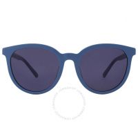 Blue Grey Oval Ladies Sunglasses