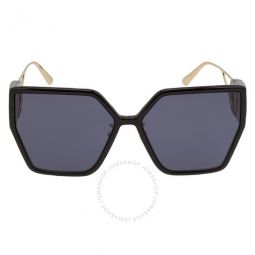 Blue Butterfly Ladies Sunglasses