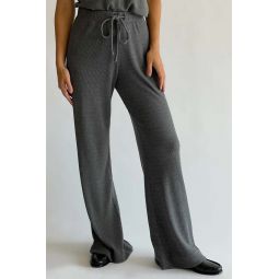 Thermal Wide Leg - Charcoal Grey