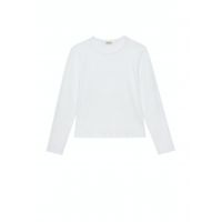 The Jersey Relaxed Long Sleeve Tee - Powder